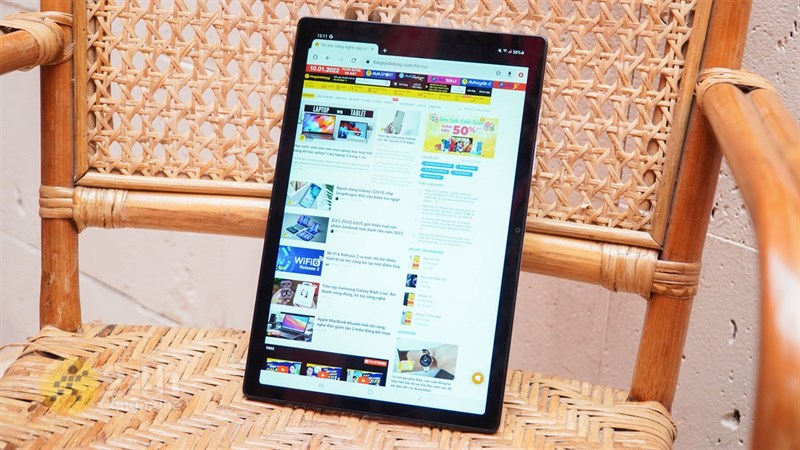 Galaxy Tab A8 (2022) mang đến cho mình những điểm số đánh giá hiệu năng tốt trong tầm giá cũng trải nghiệm sử dụng hàng ngày ổn định mượt mà. Galaxy Tab A8 (2022) mang đến cho mình những điểm số đánh giá hiệu năng tốt trong tầm giá cũng trải nghiệm sử dụng hàng ngày ổn định mượt mà.