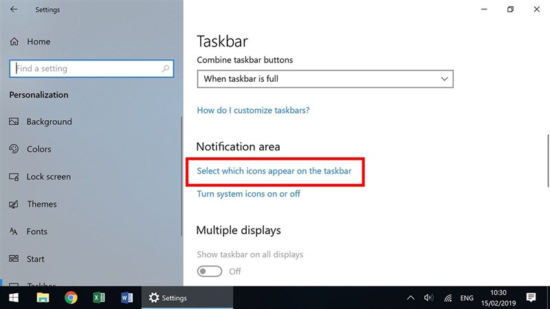 cách hiện ứng dụng trong System Tray ra Taskbar 