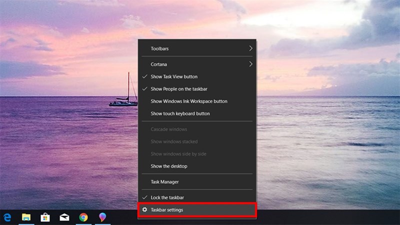 cách hiện ứng dụng trong System Tray ra Taskbar 