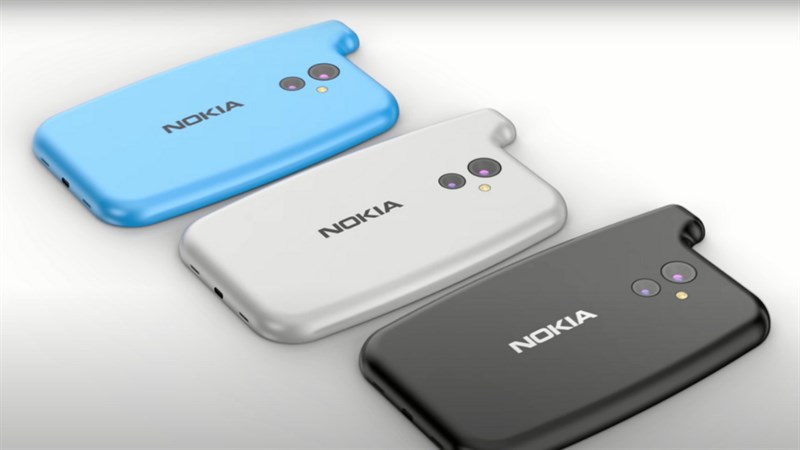 mặt lưng của Nokia MINIMA với thiết kế mới lạ