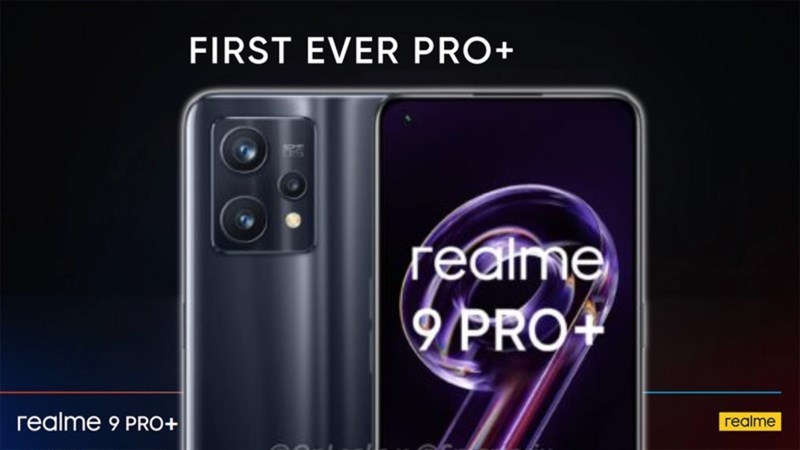 Realme 9 Pro+ được tiết lộ thông số kỹ thuật chính