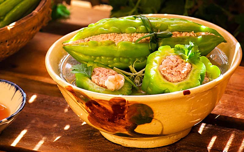 Canh khổ qua nhồi thịt