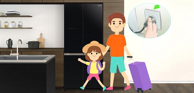 Có nên rút điện tủ lạnh trước khi về quê ăn tết hay không?