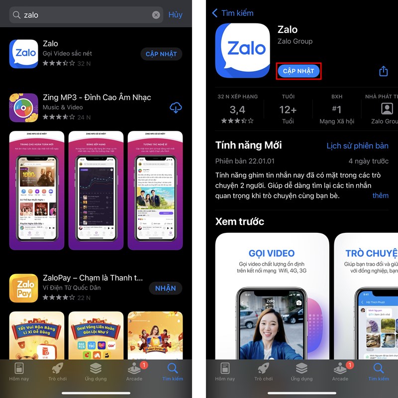 Cách xem thông tin cách ly các tỉnh trên Zalo