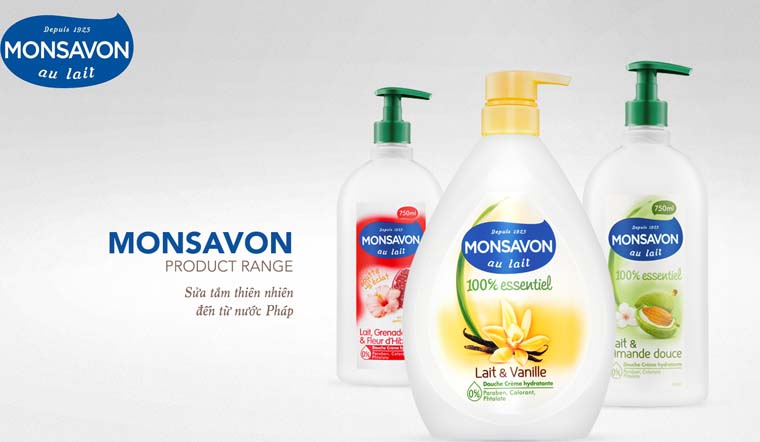 Review chất lượng sữa tắm Monsavon thương hiệu Pháp