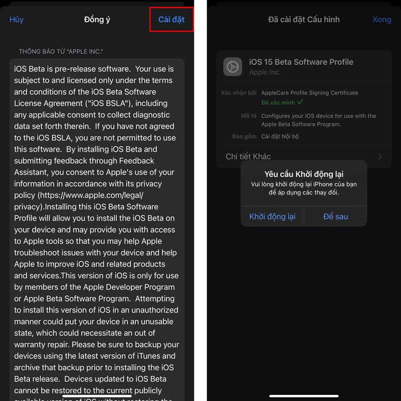 Cách cập nhật iOS 15.3 RC Cách cập nhật iOS 15.3 RC
