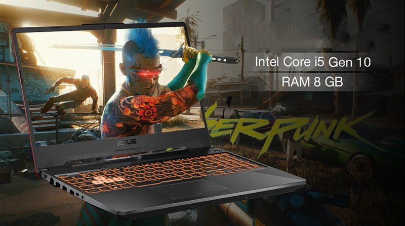 Cấu hình mạnh mẽ của ASUS TUF Gaming FX506LH. Nguồn: ASUS.