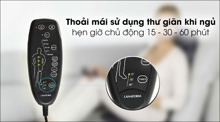 Remote điều khiển thông minh giúp bạn chủ động hẹn giờ sử dụng