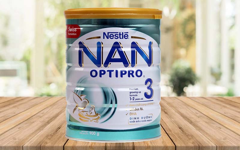 Sữa Nan Optipro giúp bé 1-3 tuổi