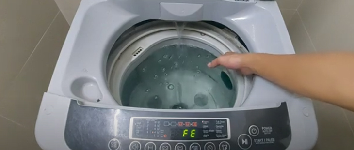 What is LG washing machine FE error and how to fix it in detail