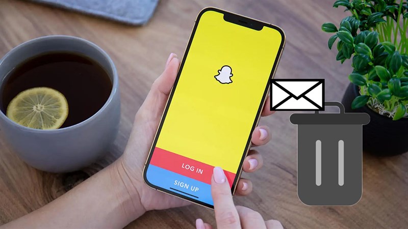 Cách xóa tin nhắn đã gửi trong ứng dụng Snapchat trên điện thoại