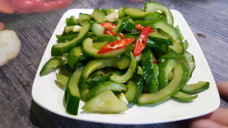 How to make vegetarian and salty cucumber pickle, crispy and delicious