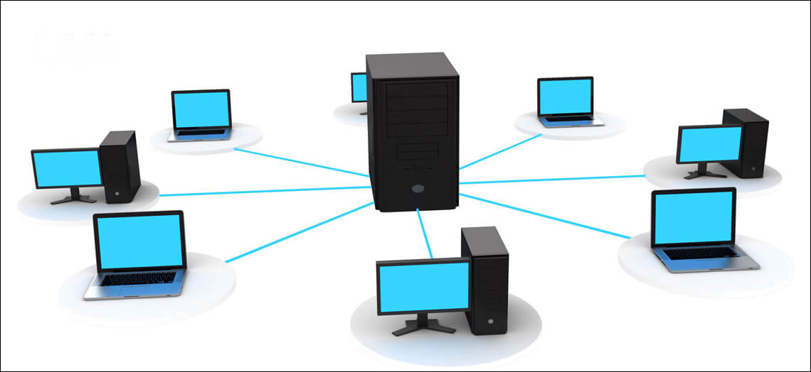 Network server là mô hình mạng máy tính