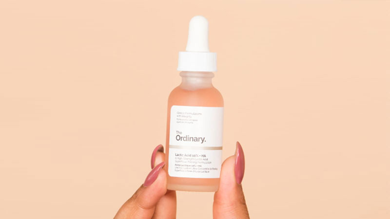 The Ordinary Lactic Acid 10% + HA 2% dưỡng ẩm, giảm mụn