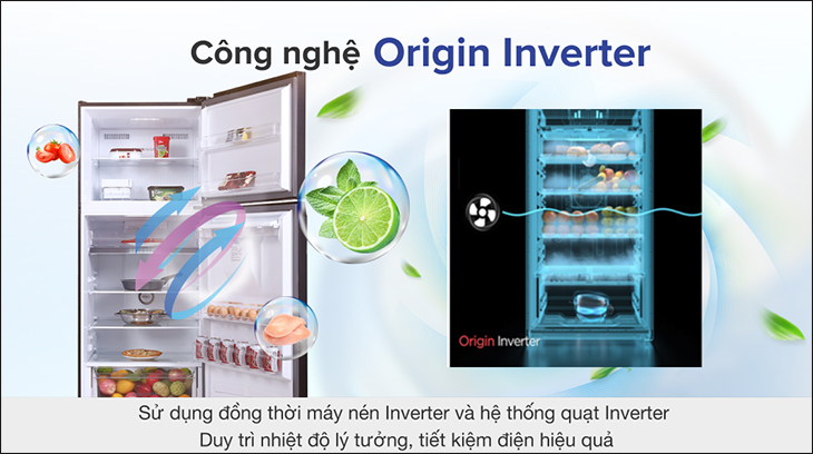 Công nghệ Origin Inverter trên tủ lạnh Toshiba có gì nổi bật?