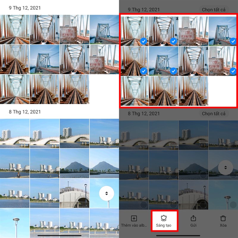 Hướng dẫn cách ghép nhiều ảnh thành 1 ảnh trên Xiaomi siêu đơn giản