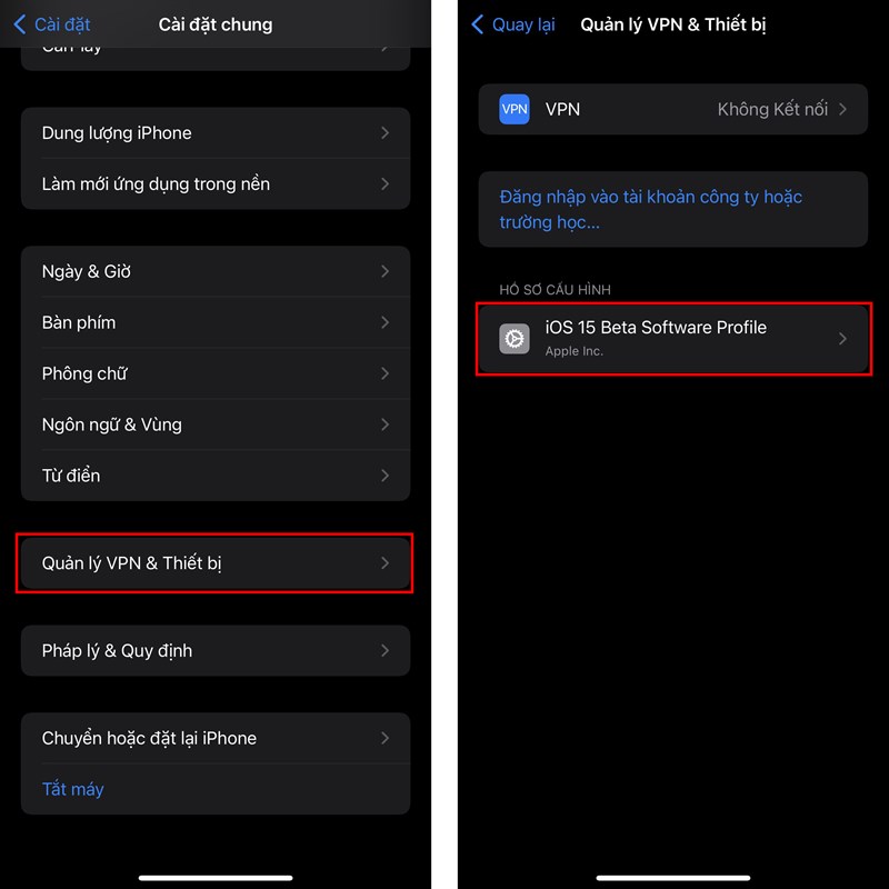 Cách cập nhật iOS 15.3 chính thức