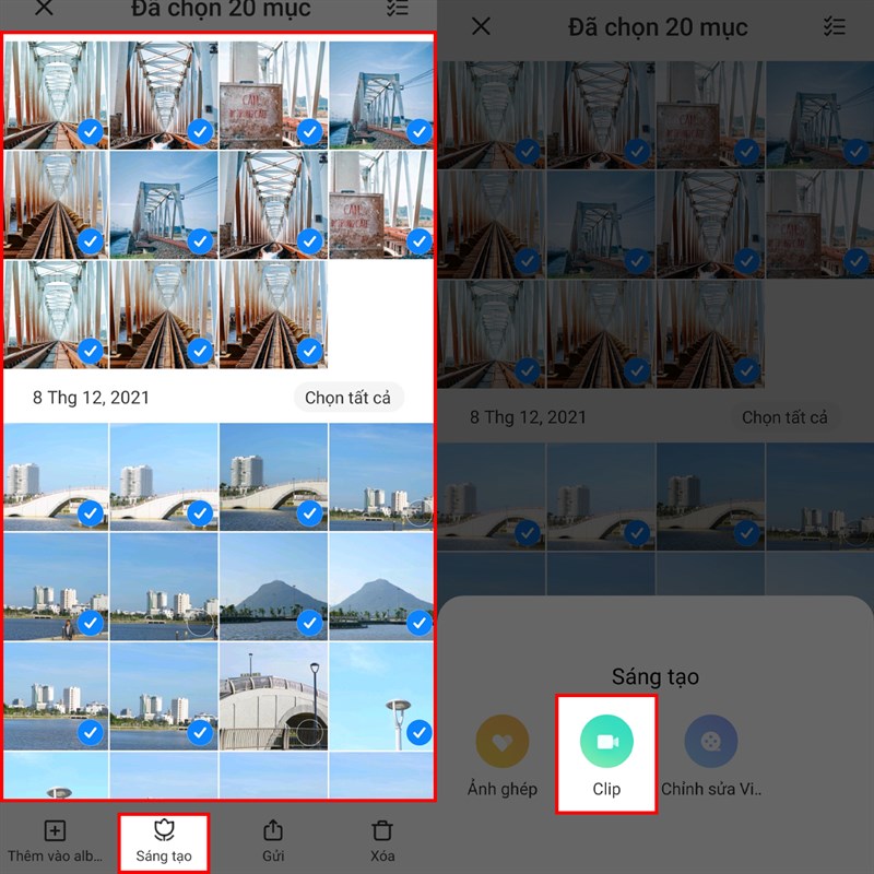 Hướng Dẫn Cách Tạo Video Từ Nhiều Ảnh Trên Xiaomi Mà Không Cần Tải App