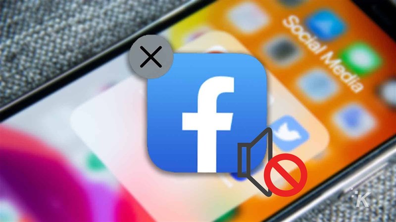 cách tắt tiếng Facebook trên điện thoại