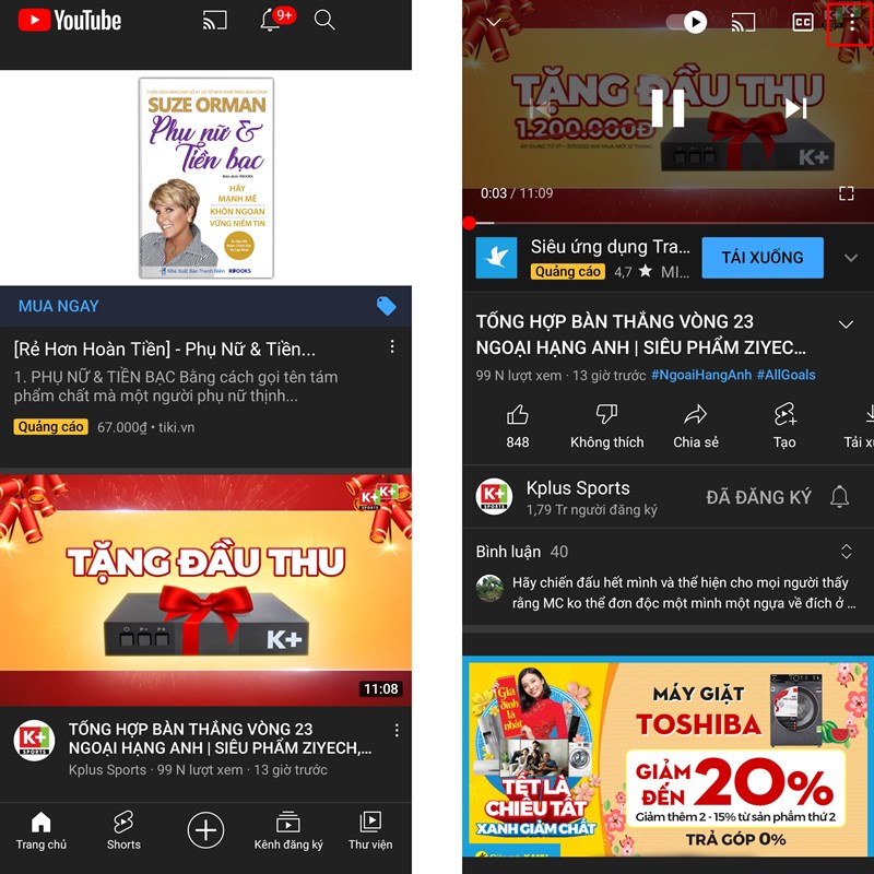 cách tự động phát lại video YouTube