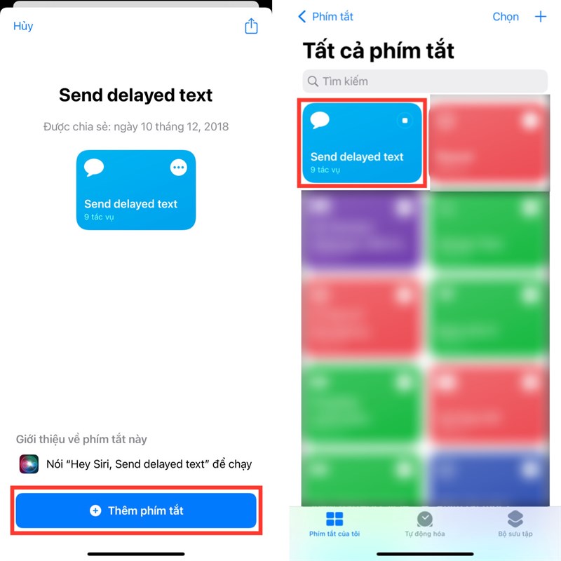 Cách hẹn giờ gửi tin nhắn trên iPhone