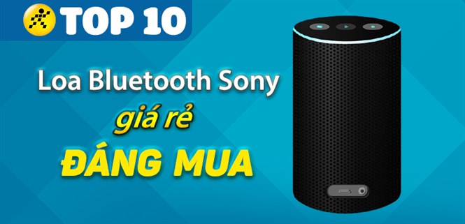 Top 4 loa Bluetooth Sony giá rẻ, đáng mua đang kinh doanh tại Điện máy XANH