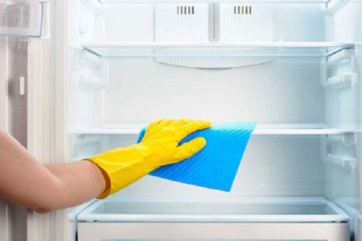 Cách vệ sinh và khử mùi tủ lạnh khi có dòi