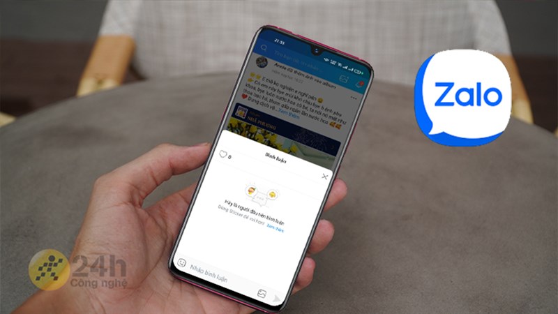 Cách chặn người lạ bình luận bài viết trên Zalo