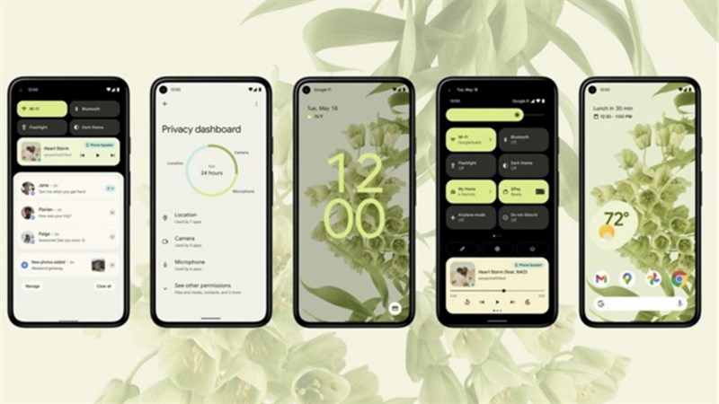 Android 11 hỗ trợ quyền kiểm soát micro và camera
