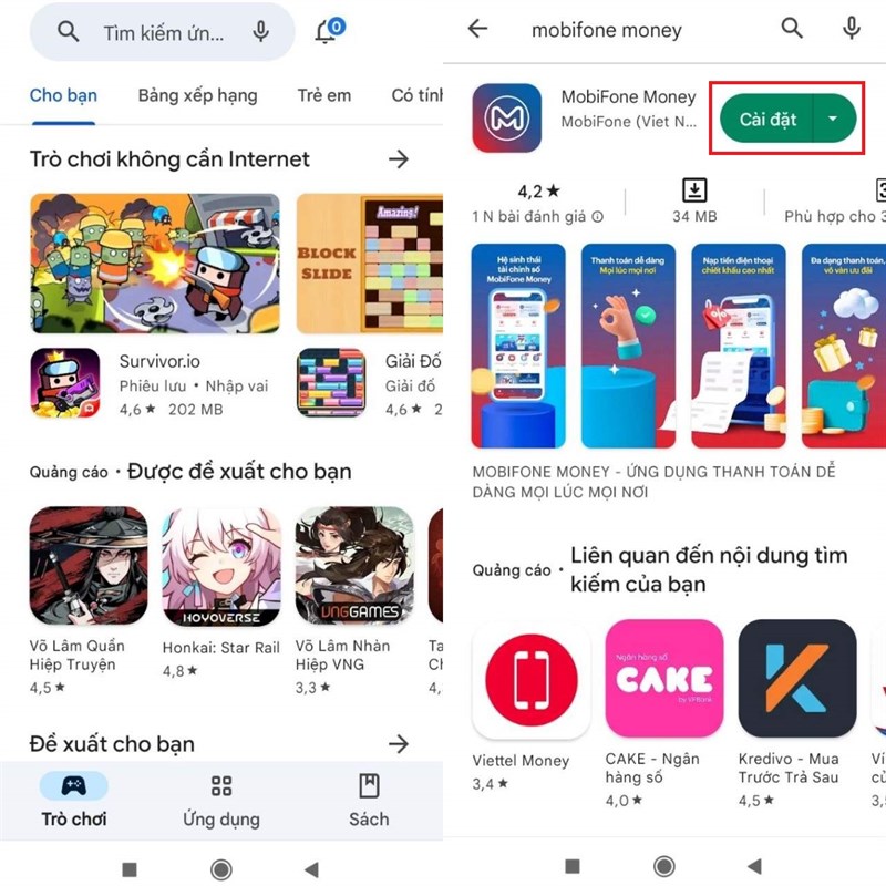 Cách đăng ký Mobile Money MobiFone