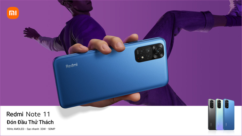 Giá bán Redmi Note 11 chính thức tại Việt Nam rất tốt so với mong đợi