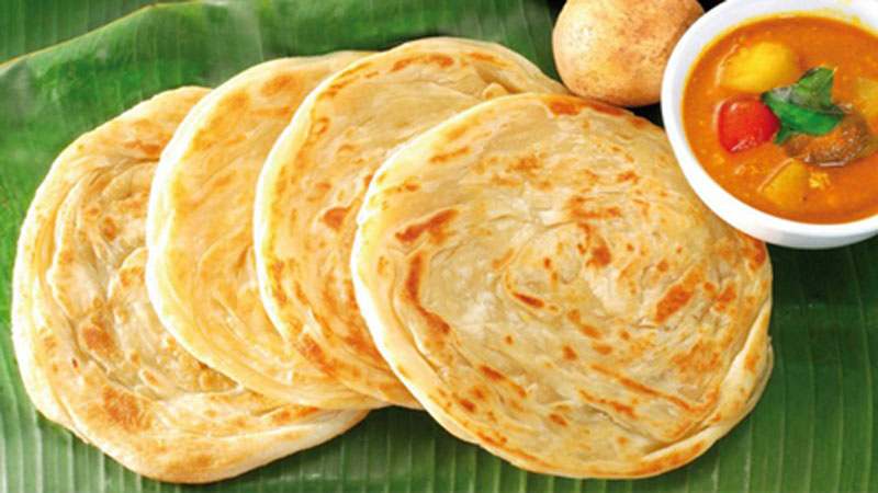 Bánh Roti Canai kiểu Malaysia