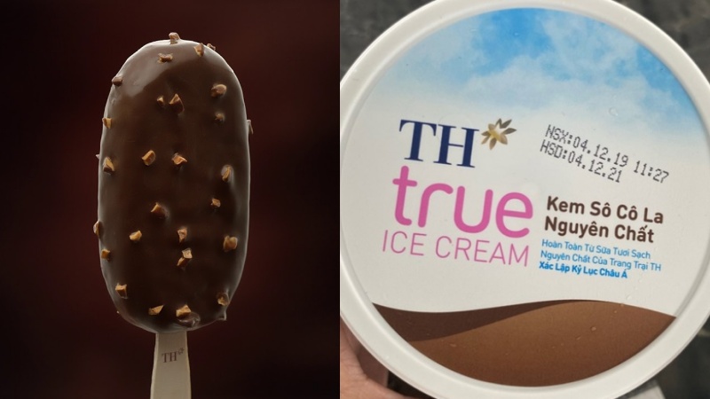 Kem TH True Ice Cream hương socola