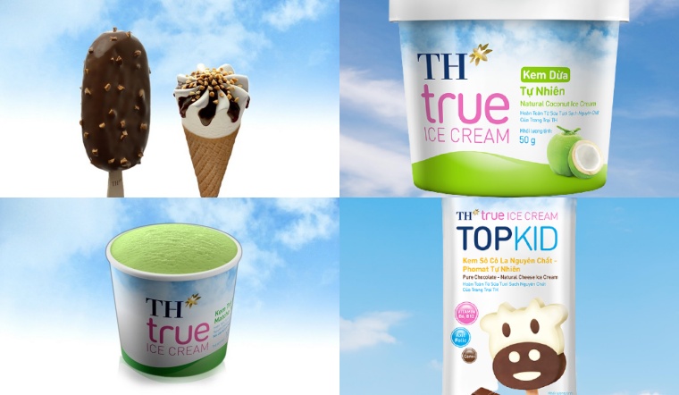 Review các hương vị kem TH True Milk hiện nay trên thị trường
