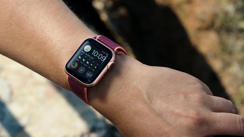 Thiết kế trẻ trung trên Apple Watch SE
