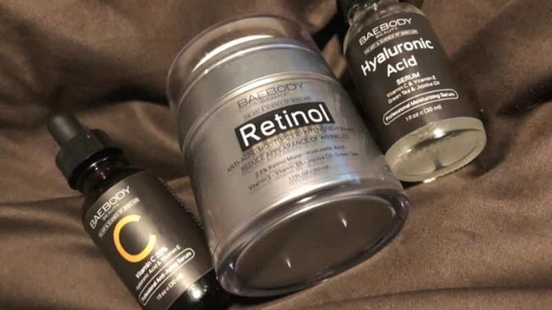 Kem chống lão hoá cho da dầu Baebody Retinol Moisturizer Cream for Face and Eye Area