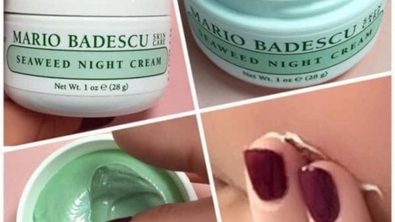  Kem chống lão hoá cho da dầu Mario Badescu Seaweed Night Cream