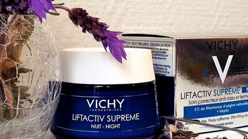 Kem dưỡng đêm chống nhăn tối ưu Vichy LiftActiv Supreme Anti-Wrinkle Night Cream
