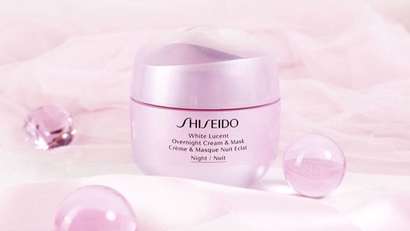 Kem chống lão hoá cho da dầu Shiseido White Lucent Overnight Cream & Mask