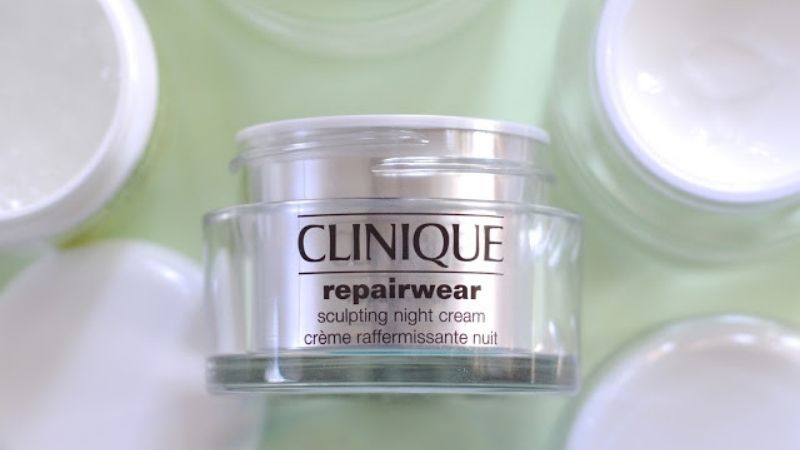 Kem chống lão hoá cho da dầu Clinique Repairwear Sculpting Night Cream