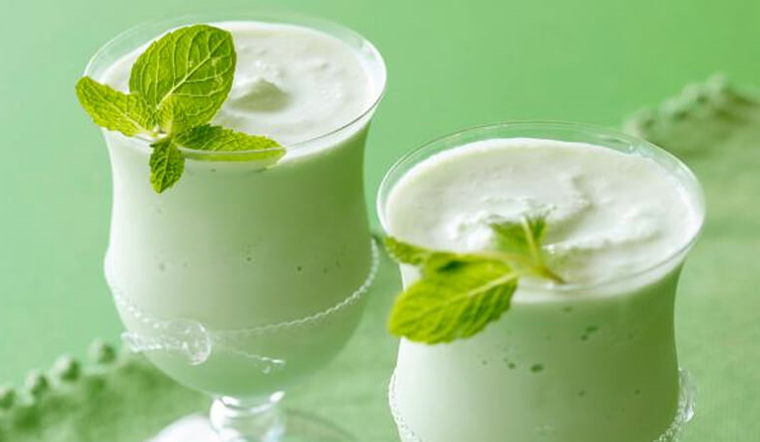 3 ways to make extremely cool mint smoothies, increase resistance, beautiful skin