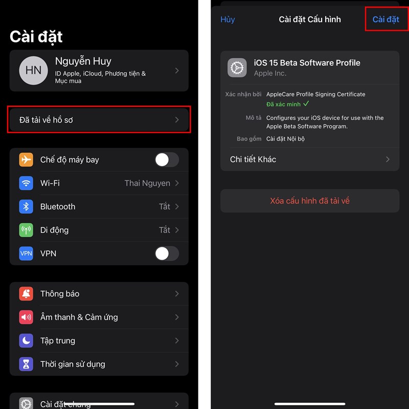 Cách cập nhật iOS 15.4 Beta 1