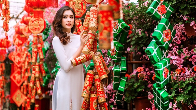 Chợ hoa Quảng Bá với nhiều góc chụp đầy màu sắc