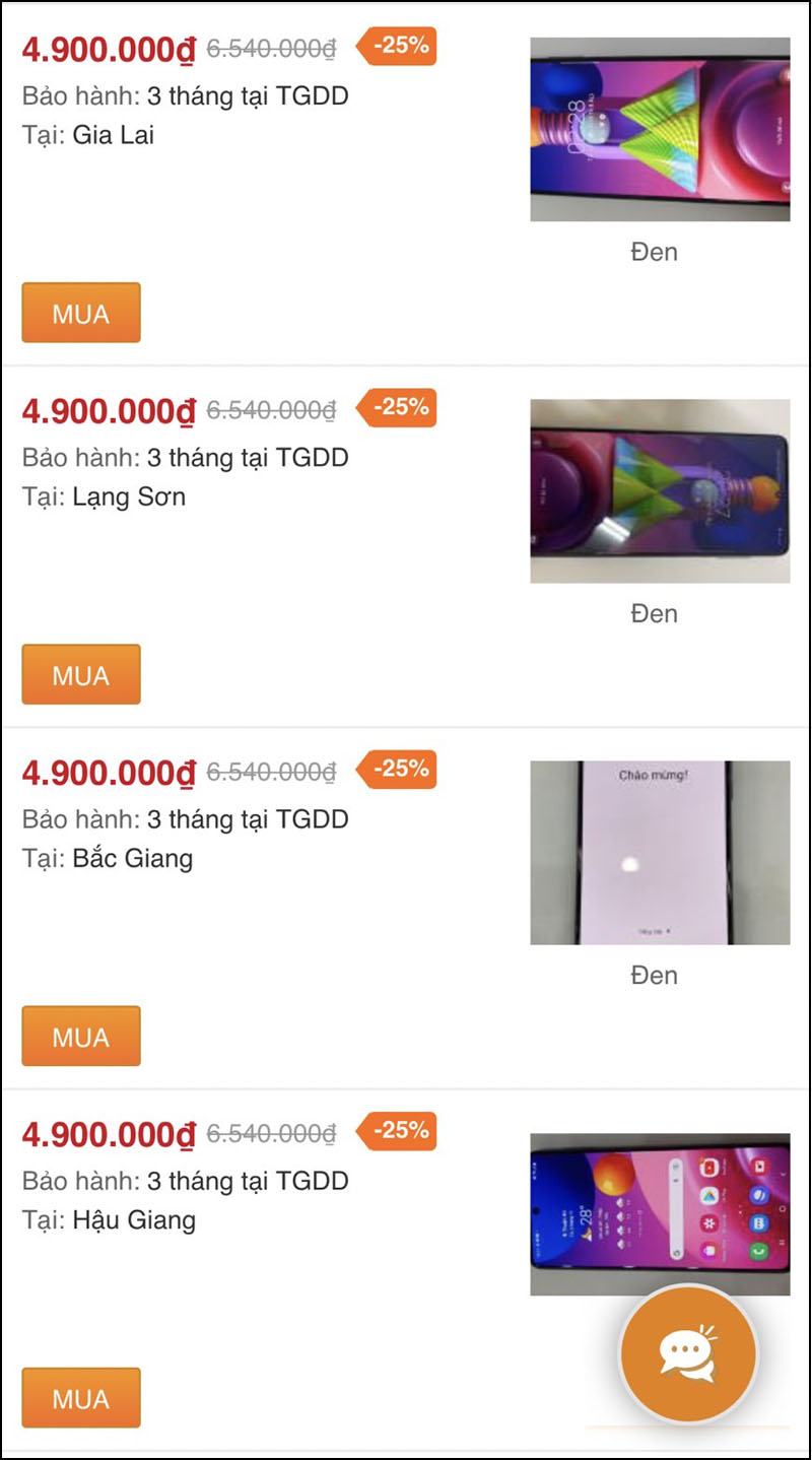 galaxy m51 cũ galaxy m51 cũ