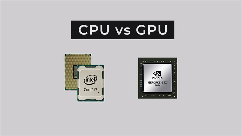 CPU (bộ xử lý trung tâm) và GPU (bộ xử lý đồ họa) là nơi để RAM và GDDR RAM phát huy tác dụng.