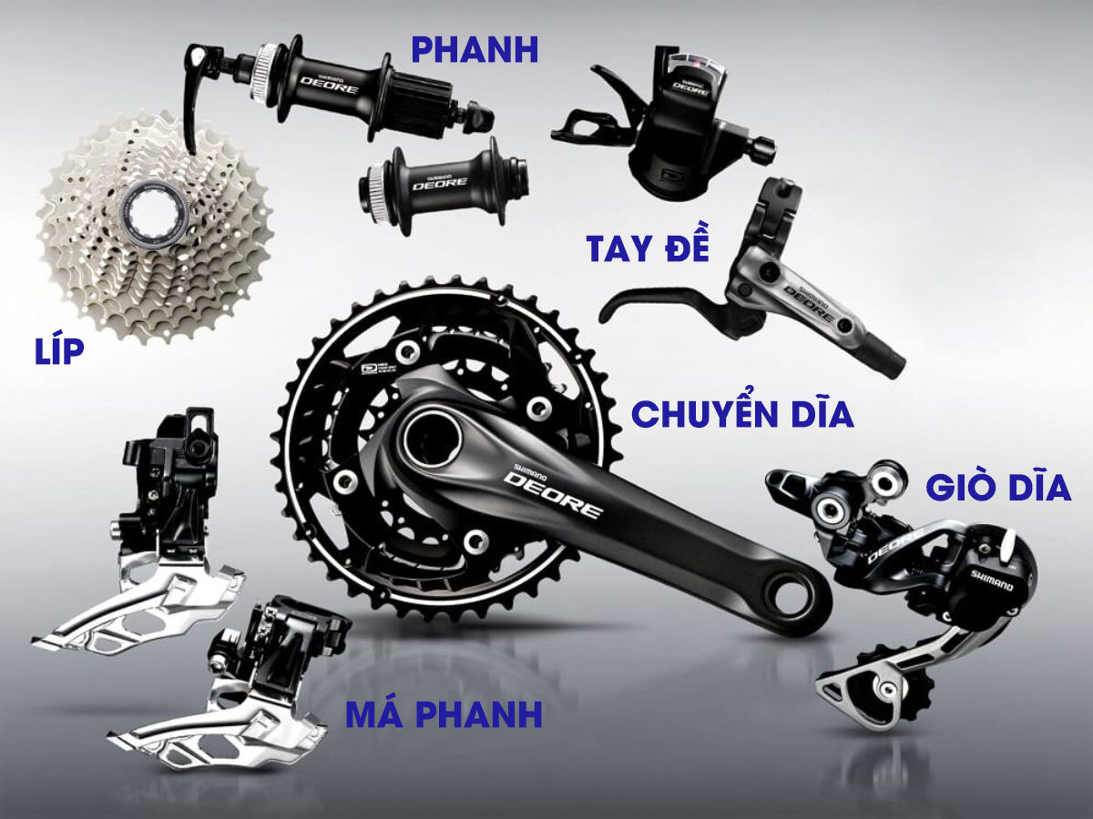 Bộ groupset cao cấp