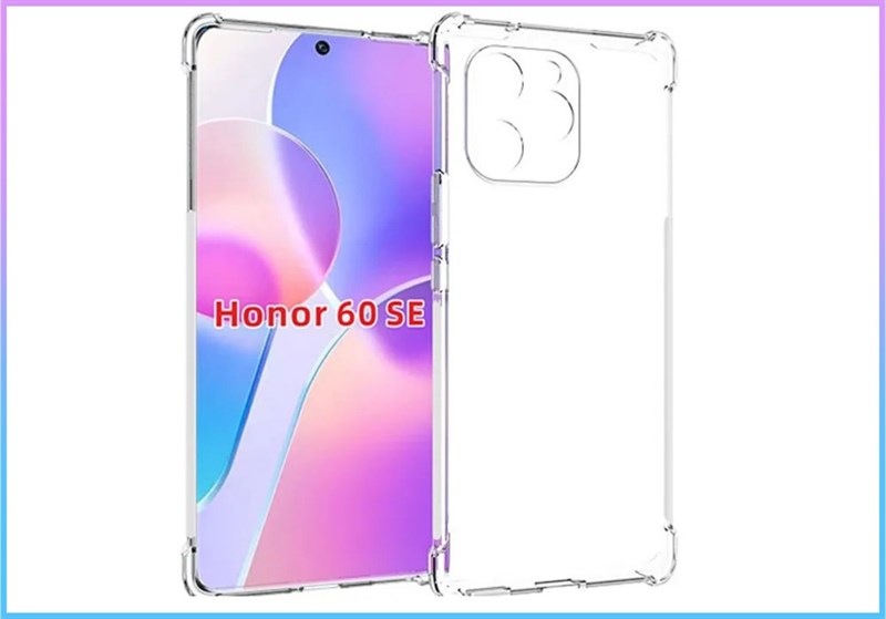 Ảnh render ốp lưng được cho là của Honor 60 SE