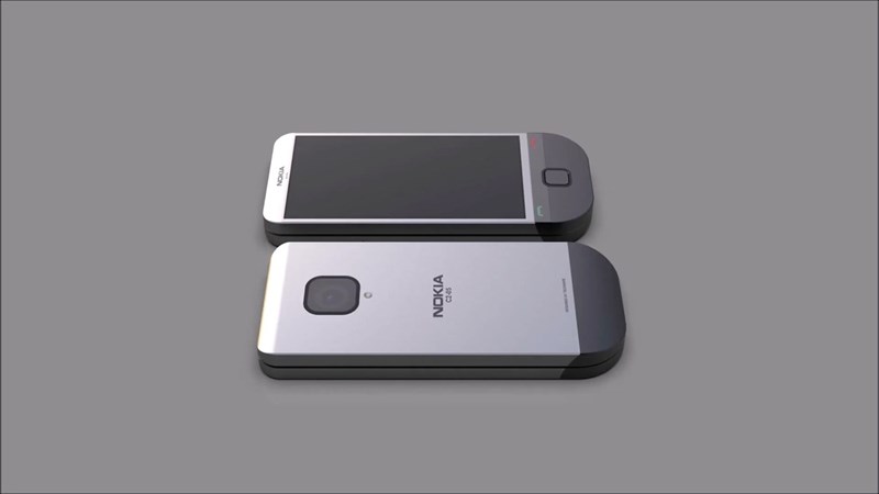 Nokia C2-05 (2022) sẽ có thiết kế nguyên khối