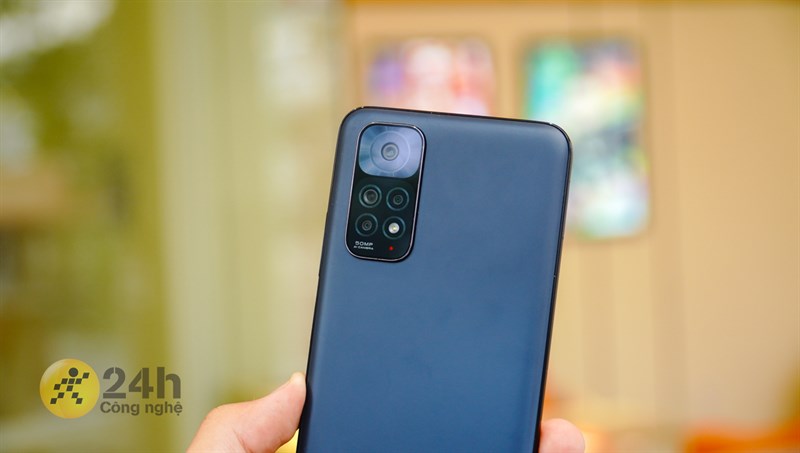 Cụm camera sau của Xiaomi Redmi Note 11.