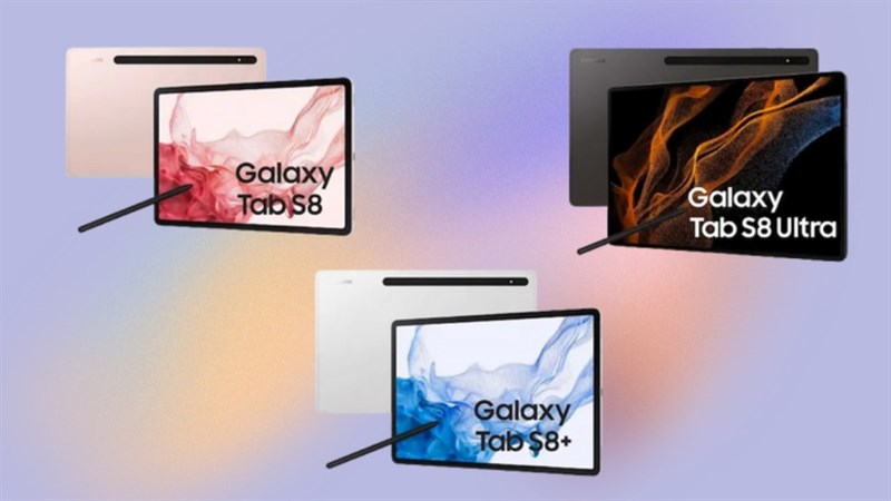 Thông số kỹ thuật và thiết kế dòng Galaxy Tab S8 bị rò rỉ